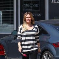 pregnant actress on her way to a maternity pilates class | Picture 83340